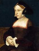 HOLBEIN, Hans the Younger Portrait of an English Lady oil on canvas